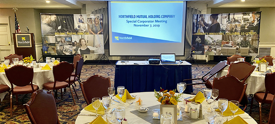 NSB Corporator Special Meeting & Annual Fall Dinner