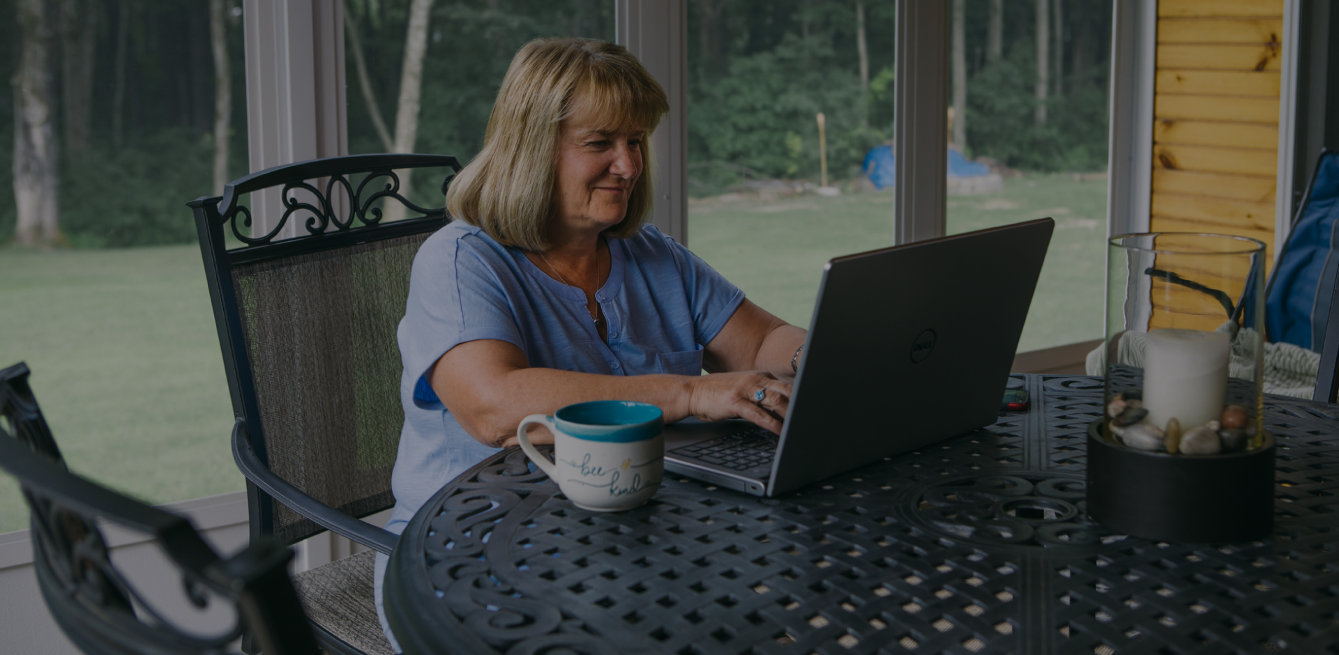 Woman on laptop