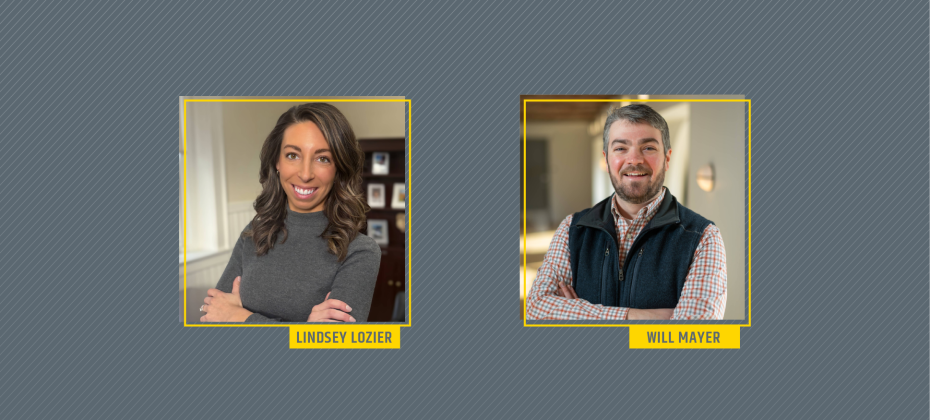 Will Mayer and Lindsey Lozier